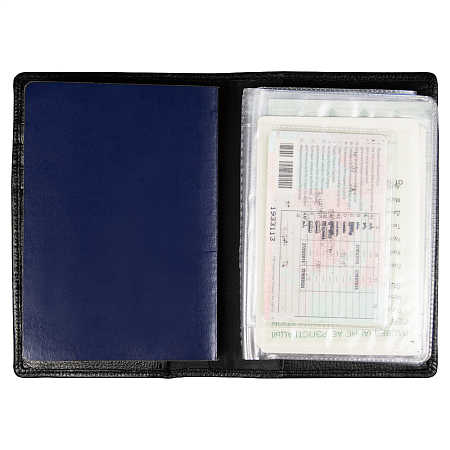 Набор подарочный Solution Prestige Quadro (Блокнот Flexy Forest Urban Latte в суперобложке Country Leather Sky, обложка для автодокументов Leather Sun, нож складной Tools Impression)