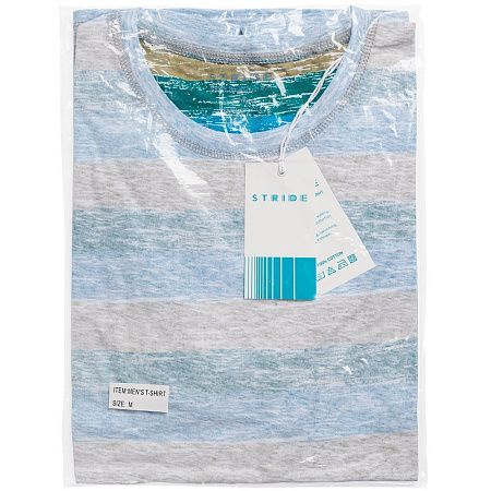 Футболка мужская Rayet двусторонняя, оранжевая с фиолетовым, размер M