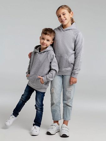 Толстовка детская Stellar Kids, серый меланж, размер 4 года (96-104 см)