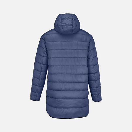 Куртка-парка унисекс Reverse, темно-синяя, размер XS