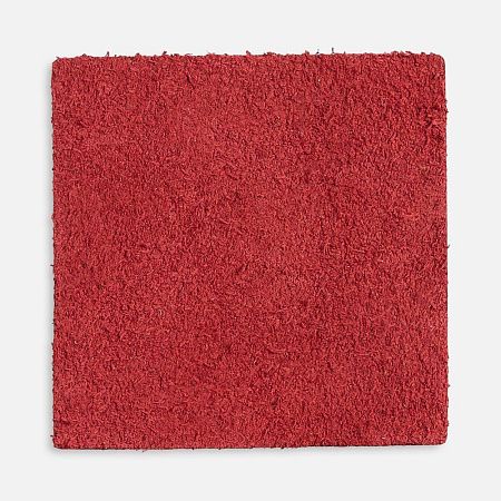 Лейбл кожаный Pasek, L, красный