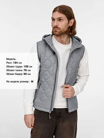 Жилет унисекс Tarnaby, светло-серый, размер S