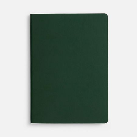 Блокнот Verso в клетку, зеленый, ver.2