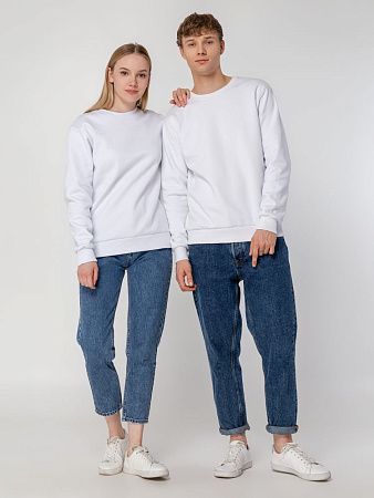 Толстовка Unit Toima Heavy, белая, размер XS v2