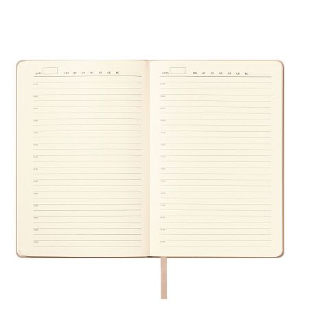 Ежедневник Верона (Verona) недатированный, бежевый (без упаковки, без стикера)