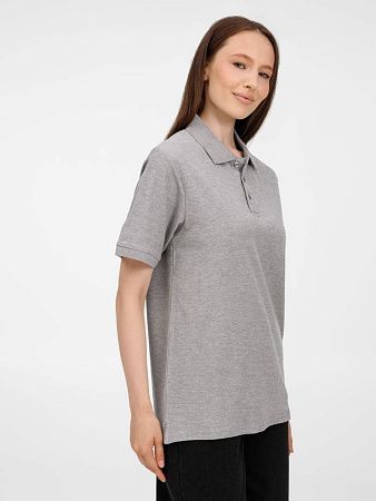 Рубашка поло унисекс Upswing, серый меланж, размер L