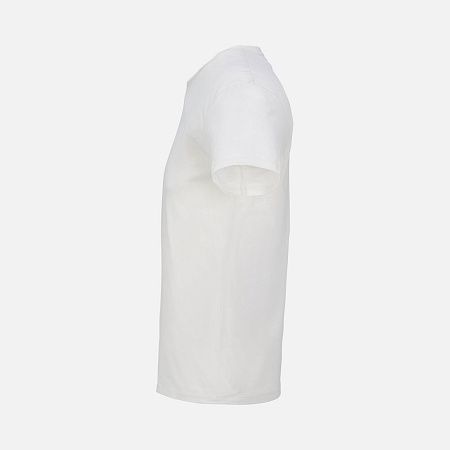 Футболка унисекс Regent с V-образным вырезом, молочно-белая, размер L