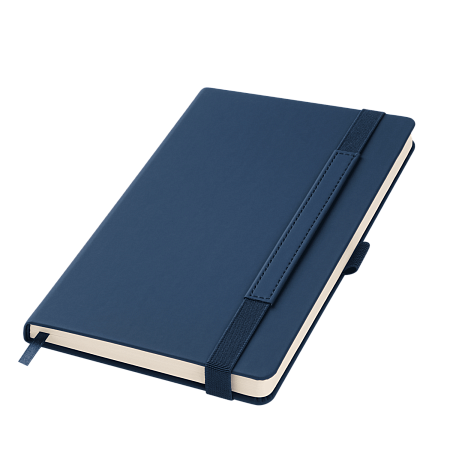 Ежедневник Альфа (Alpha) недатированный, синий/голубой