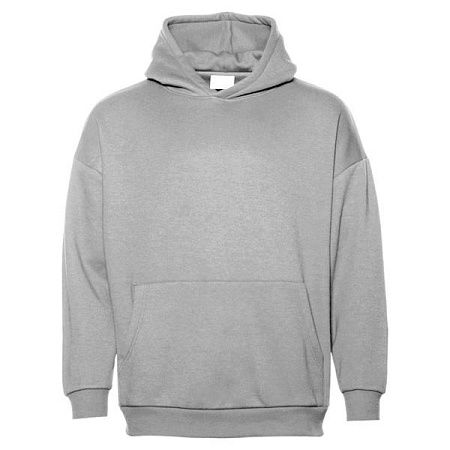 Худи унисекс STAN оверсайз 320, 69, Серый меланж,  (50/60)  (44/XS)