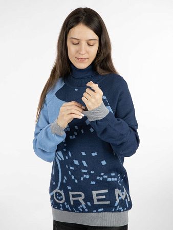 Джемпер на заказ Tricksy Net Reglan, полушерсть, размер L