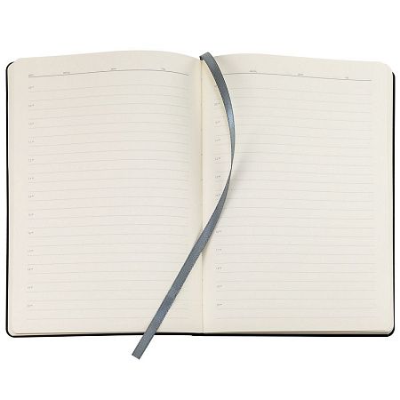 Ежедневник Lable, недатированный, темно-серый