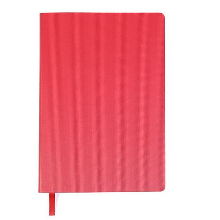 Ежедневник A5 недатированный Gabby в мягком переплёте, красный