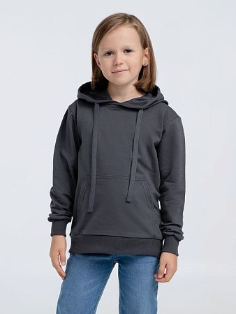 Худи детское Kirenga Kids 2.0, темно-серое (графит), размер 12 лет (142-152 см)