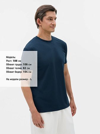 Футболка Odyssey, темно-синяя, размер 3XL