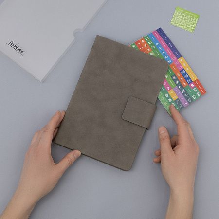 Ежедневник Риц (Ritz) недатированный, бежевый, твердая обложка