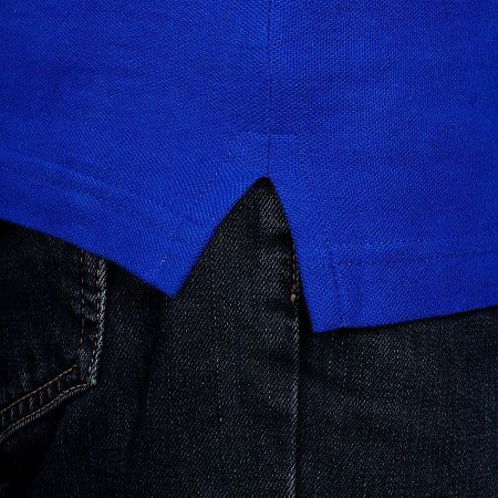 Рубашка поло Virma Stripes, ярко-синяя, размер S