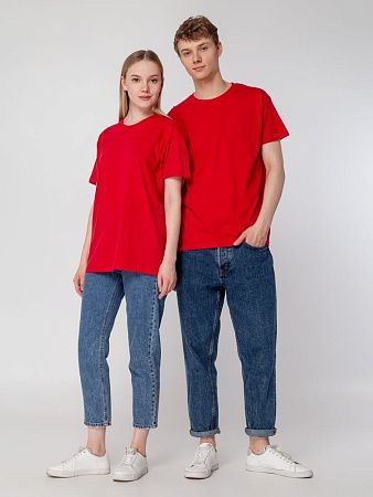 Футболка унисекс Regent 150, красная, размер L