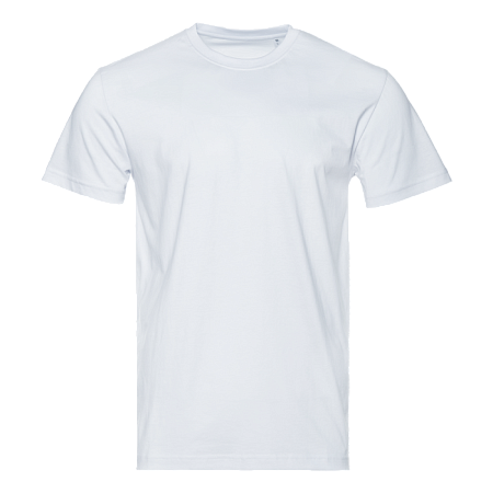 Футболка унисекс STAN, хлопок 150, 51, Белый,  (10/1)  (48/M)