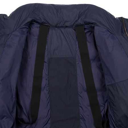 Пуховик унисекс Kapsula, темно-синий, размер XS/S