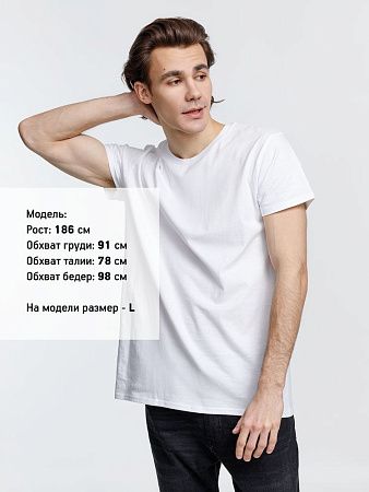 Футболка мужская Crusader Men, белая, размер XS