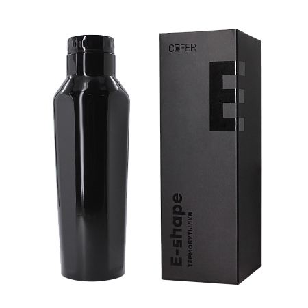 Термобутылка для напитков E-shape
