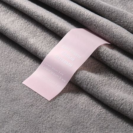 Лента силиконовая Biguna 35 S, прозрачная розовая, 50 см