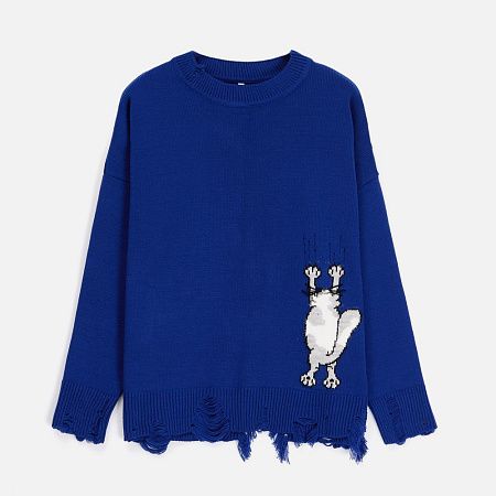 Джемпер Sharpick, темно-синий (кобальт), размер S/M