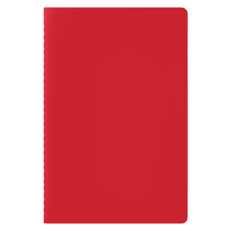 Блокнот Альфа Слим (Alpha slim), красный