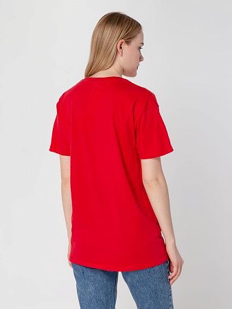 Футболка унисекс Regent 150, красная, размер L