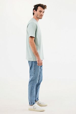 Футболка Iqoniq Nikko из переработанного хлопка, 220 г/м²