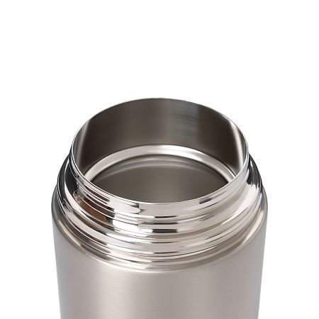 Термос для еды Бенто (Bento), серебряный