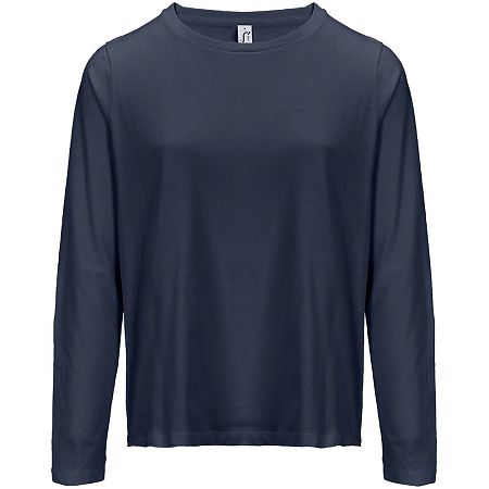 Футболка с длинным рукавом женская Monarch Women, темно-синяя (navy), размер M