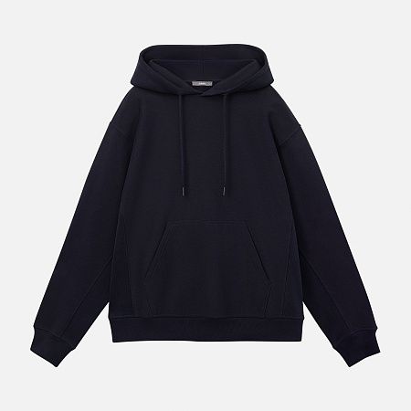 Худи релакс унисекс Адвенче (Adventure), темно-синий, размер M/L