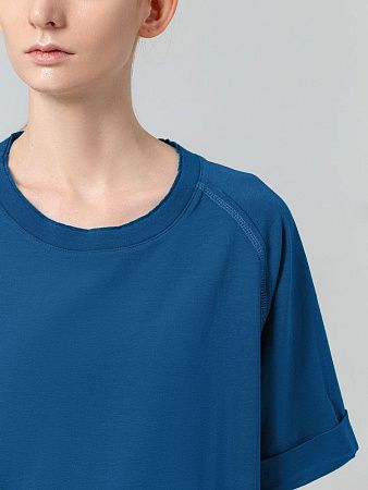 Футболка унисекс Vozduh 1.0, синяя, размер S