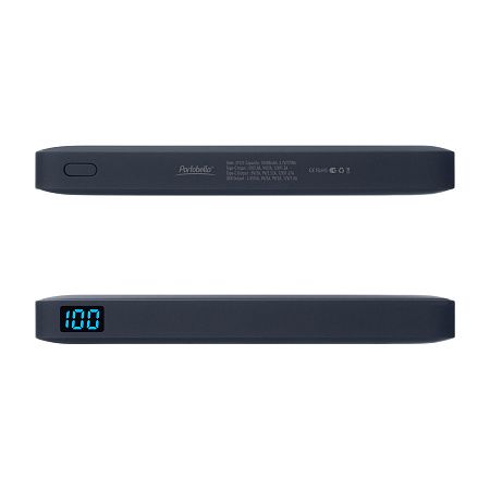 Внешний аккумулятор с подсветкой Анкор Плюс PD (Ancor PD Plus) 10000 mAh, синий