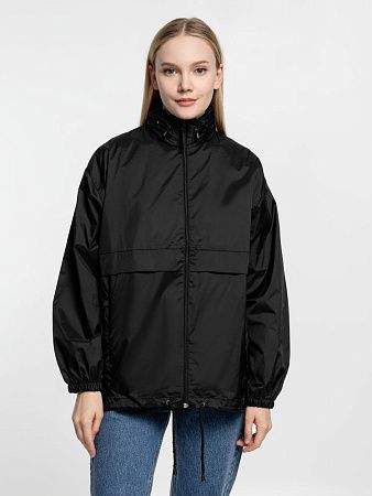 Ветровка из нейлона Surf 210, черная, размер XS