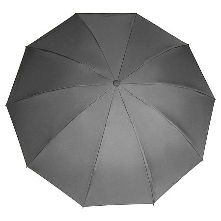 Зонт складной автоматический обратного сложения Forest Liverpool Reverse Safeclosing, серый