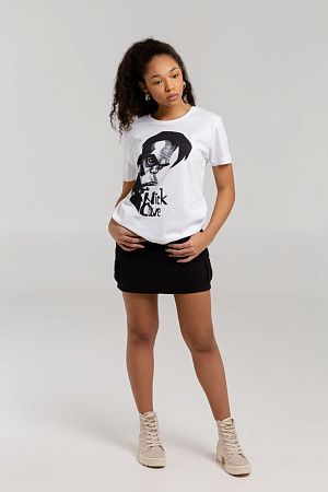 Футболка «Меламед. Nick Cave», белая, размер S