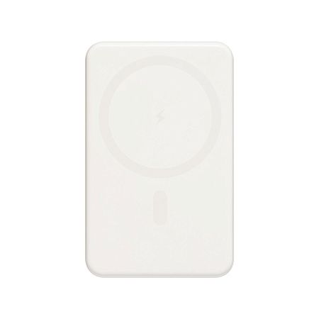 Внешний аккумулятор Ларго PD (Largo PD) 5000mAh с функцией беспроводной зарядки 15W, белый