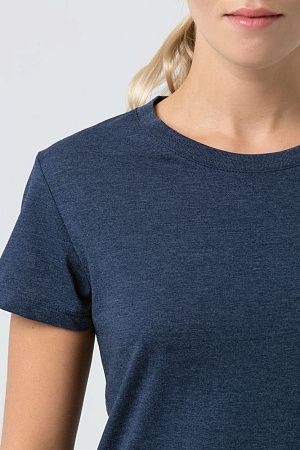 Футболка женская Regent Fit Women, синий меланж, размер S