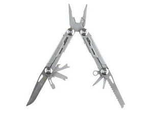 Мультитул, 12 функций, цвет: серебристый