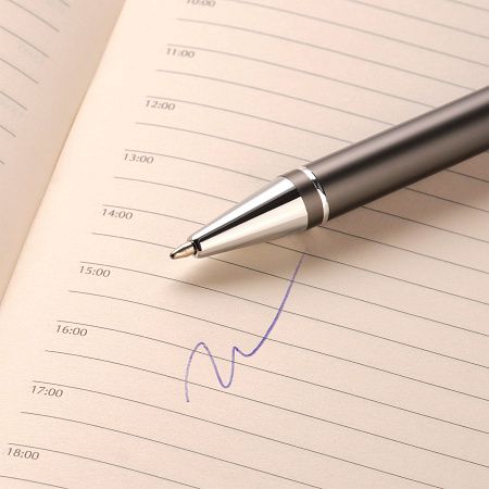 Шариковая ручка Регата (Regatta), серая