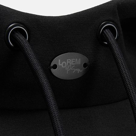 Шильдик металлический Alfa Oval, черный