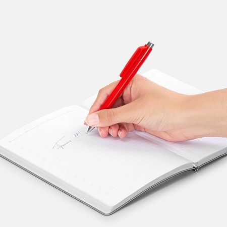 Ручка шариковая Klippa, красная