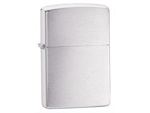 Зажигалка ZIPPO Classic с покрытием Brushed Chrome, цвет: серебристый