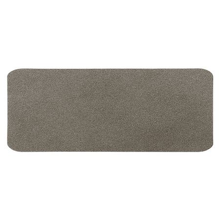 Шеврон Rectangle NUBA размер 50*20 мм, светло-серый, со скругленными углами