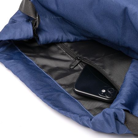 Рюкзак на стяжке DEBOER, морской синий