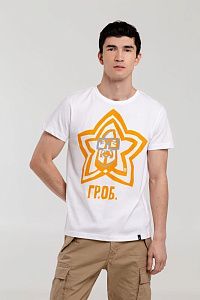 Футболка «Меламед. Егор Летов», белая под нанесение