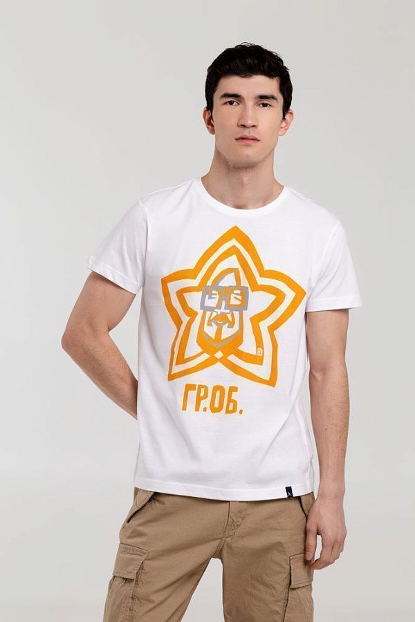 Футболка «Меламед. Егор Летов», белая под нанесение