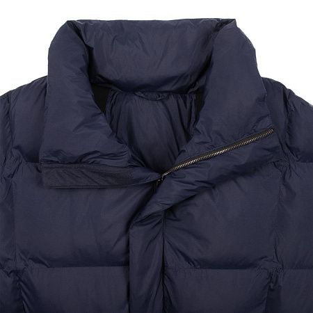 Пуховик унисекс Kapsula, темно-синий, размер XS/S